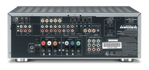 CP 15 - Black - Complete 6.1 Surround Sound System (AVR 135 / DVD 22 / HKTS 8) - Back